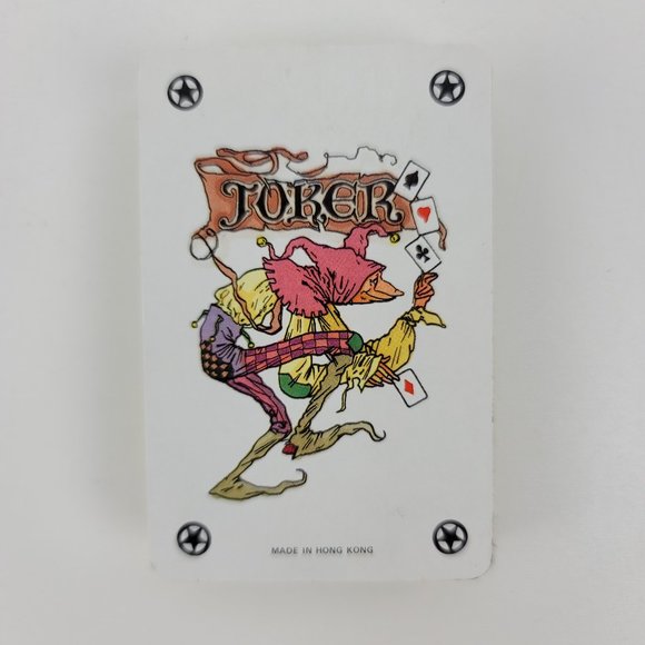 Vtg HK Florida Sunset Beach Ocean Scene Playing Cards Deck Standard 52 + Jokers - Picture 4 of 5